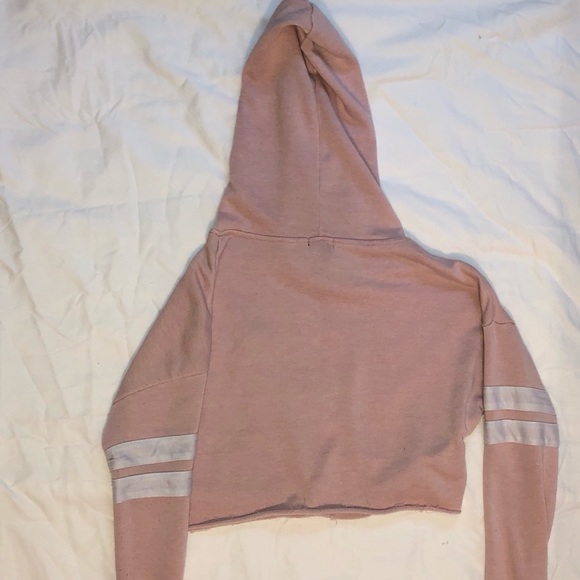 Rue 21 small pullover cropped hoodie sweatshirt - Picture 2 of 7